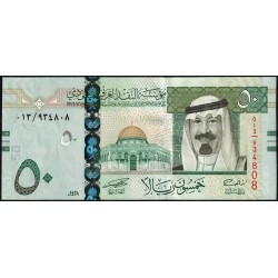 Arabie Saoudite - Pick 34a - 50 riyals - Série 013 - 2007 - Etat : NEUF