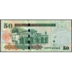 Arabie Saoudite - Pick 34a - 50 riyals - Série 013 - 2007 - Etat : NEUF