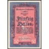 Liechtenstein - Pick 3 - 50 heller - 1920 - Etat : NEUF