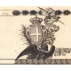 Savoie-Sardaigne - Pick S 130r - 50 livres - 01/04/1796 - Etat : pr.NEUF