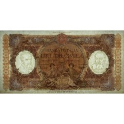 Italie - Pick 89c_5 - 10'000 lire - Série L 1243 - 26/01/1957 - Etat : TTB+ à SUP