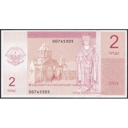 Haut-Karabakh - Pick 1 - 2 dram - 2004 - Etat : NEUF