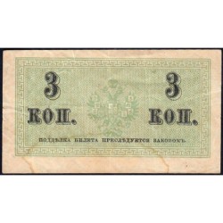Empire Russe - Pick 26a - 3 kopecks -1915 - Etat : TB+