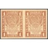 R.S.F.S.R. - Pick 81 - Paire de billets de 1 rouble - 1919 - Etat : pr.NEUF