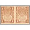 R.S.F.S.R. - Pick 81 - Paire de billets de 1 rouble - 1919 - Etat : SUP