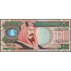 Arabie Saoudite - Pick 28 - 200 riyals - Série 004 - 1999 - Commémoratif - Etat : pr.NEUF
