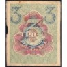 R.S.F.S.R. - Pick 83 - 3 roubles - 1919 - Etat : TB-