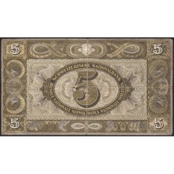 Suisse - Pick 11i_2 - 5 francs - Série 21 E - 17/05/1939 - Etat : TB+