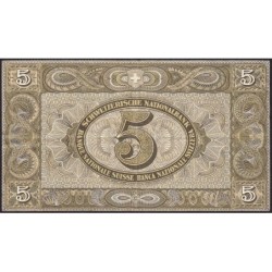 Suisse - Pick 11m_2 - 5 francs - Série 33 O - 16/10/1947 - Etat : TTB