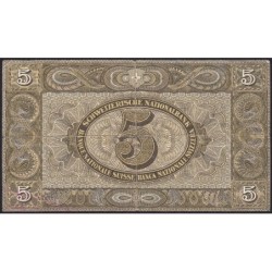 Suisse - Pick 11o_1 - 5 francs - Série 50 Y - 22/02/1951 - Etat : TB-