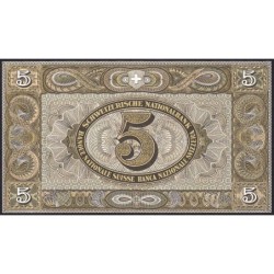 Suisse - Pick 11o_2 - 5 francs - Série 52 O - 22/02/1951 - Etat : NEUF