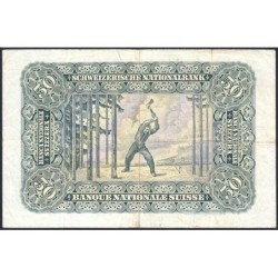 Suisse - Pick 34h_3 - 50 francs - Série 8 S - 31/08/1938 - Etat : TB à TB+