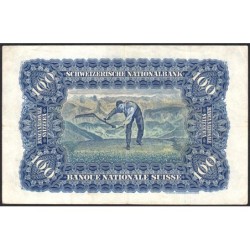 Suisse - Pick 35t_2 - 100 francs - Série 15 K - 31/08/1946 - Etat : TTB