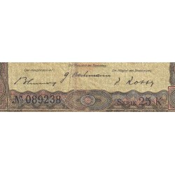 Suisse - Pick 11j_1 - 5 francs - Série 25 K - 04/12/1942 - Etat : B+