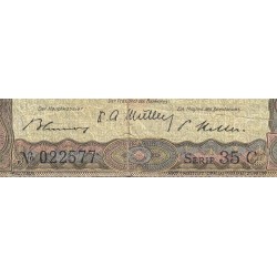 Suisse - Pick 11m_3 - 5 francs - Série 35 C - 16/10/1947 - Etat : B+