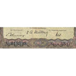 Suisse - Pick 11n_1 - 5 francs - Série 45 G - 20/01/1949 - Etat : TB+