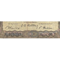 Suisse - Pick 11n_3 - 5 francs - Série 46 T - 20/01/1949 - Etat : B+ à TB-