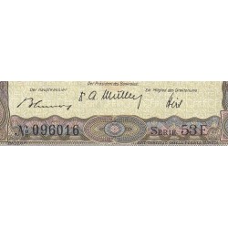 Suisse - Pick 11p_1 - 5 francs - Série 53 E - 28/03/1952 - Etat : SUP+ à SPL
