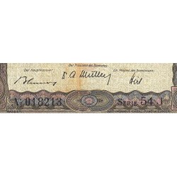 Suisse - Pick 11p_1 - 5 francs - Série 54 J - 28/03/1952 - Etat : TTB