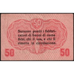Vénitie - Occcup. Austro-Hongroise - Pick M 3 - 50 centesimi - Série W - 02/01/1918 - Etat : SUP