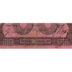 Banca Agricole Sarda - Pick S 921c - 30 lire - Série B/J - 01/01/1877 - Etat : TB