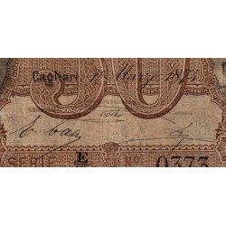 Credito Agricolo Industriale Sardo - Pick S 925 - 30 lire - Série E/T - 01/03/1874 - Etat : TB