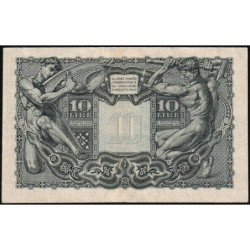 Italie - Pick 32c - 10 lire - Série 0849 - 1950 - Etat : TTB+ à SUP
