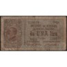 Italie - Pick 36a - 1 lira - Série 068 - 1914 - Etat : AB