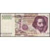 Italie - Pick 116a - 50'000 lire - Lettre A - Série KA W - 27/05/1992- Etat : TB-