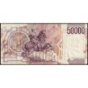 Italie - Pick 116a - 50'000 lire - Lettre A - Série KA W - 27/05/1992- Etat : TB-