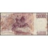 Italie - Pick 116b_1 - 50'000 lire - Lettre B - Série WB S - 27/05/1992 (09/12/1992) - Etat : TB+