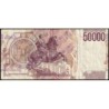 Italie - Pick 116c_1 - 50'000 lire - Lettre D - Série RFD H - 27/05/1992 (1997) - Etat : TB