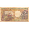 Centrafrique - Pick 12b - 5'000 francs - Série L.001 - 1991 - Etat : TB- à TB