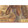 Centrafrique - Pick 12b - 5'000 francs - Série L.001 - 1991 - Etat : TB- à TB