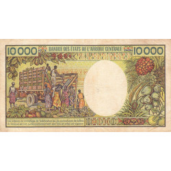 Centrafrique - Pick 13_1 - 10'000 francs - Série G.1 - 1983 - Etat : TB