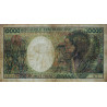 Centrafrique - Pick 13_1 - 10'000 francs - Série M.1 - 1983 - Etat : TB- à TB