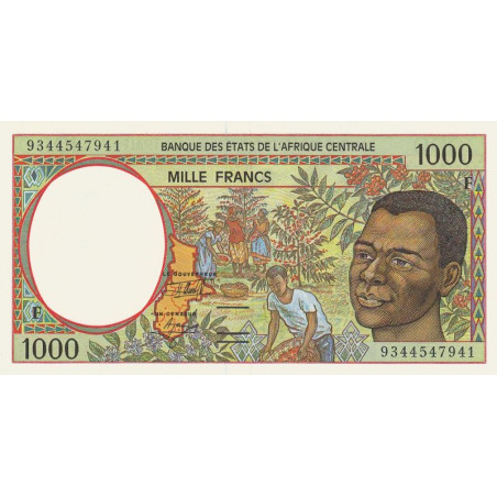 Centrafrique - Afr. Centrale - Pick 302Fa - 1'000 francs - 1993 - Etat : NEUF