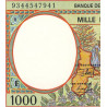 Centrafrique - Afr. Centrale - Pick 302Fa - 1'000 francs - 1993 - Etat : NEUF