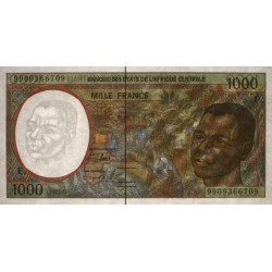 Centrafrique - Afr. Centrale - Pick 302Ff - 1'000 francs - 1999 - Etat : NEUF