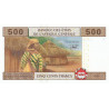 Centrafrique - Afr. Centrale - Pick 306Ma - 500 francs - 2002 - Etat : NEUF