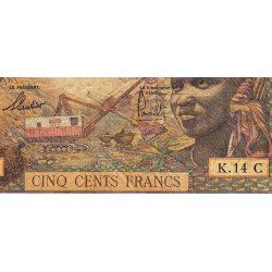 Congo (Brazzaville) - Afrique Equatoriale - Pick 4g - 500 francs - Série K.14 - 1966 - Etat : TB