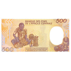 Congo (Brazzaville) - Pick 8d - 500 francs - Série G.04 - 01/01/1991 - Etat : NEUF