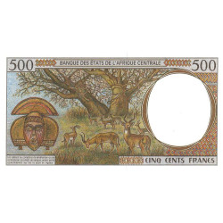 Congo (Brazzaville) - Afr. Centrale - Pick 101Cg - 500 francs - 2000 - Etat : NEUF