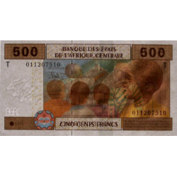 Congo (Brazzaville) - Afr. Centrale - Pick 106Ta - 500 francs - 2002 - Etat : NEUF