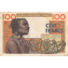 Côte d'Ivoire - Pick 101Aa - 100 francs - Série Z.122 - 20/03/1961 - Etat : TB-