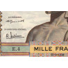 Etats Afrique Ouest - Pick 4 - 1'000 francs - Série E.4 - 17/09/1959 - Etat : pr.NEUF