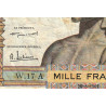Côte d'Ivoire - Pick 103Ab - 1'000 francs - Série W.17 (remplacement) - 20/03/1961 - Etat : TB-