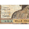 Côte d'Ivoire - Pick 103Ab - 1'000 francs - Série A.18 - 20/03/1961 - Etat : TB-
