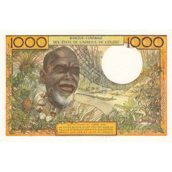 Côte d'Ivoire - Pick 103Am - 1'000 francs - Série F.175 - Sans date (1978) - Etat : pr.NEUF