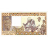 Côte d'Ivoire - Pick 107Ag - 1'000 francs - Série K.013 - 1986 - Etat : NEUF